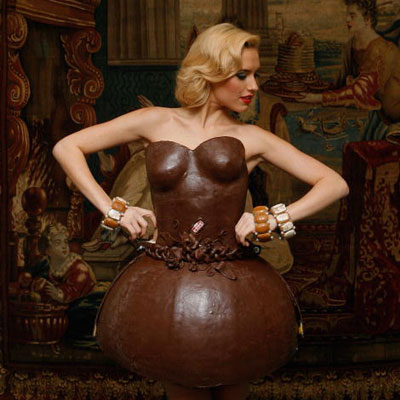 chocolate bubble dress